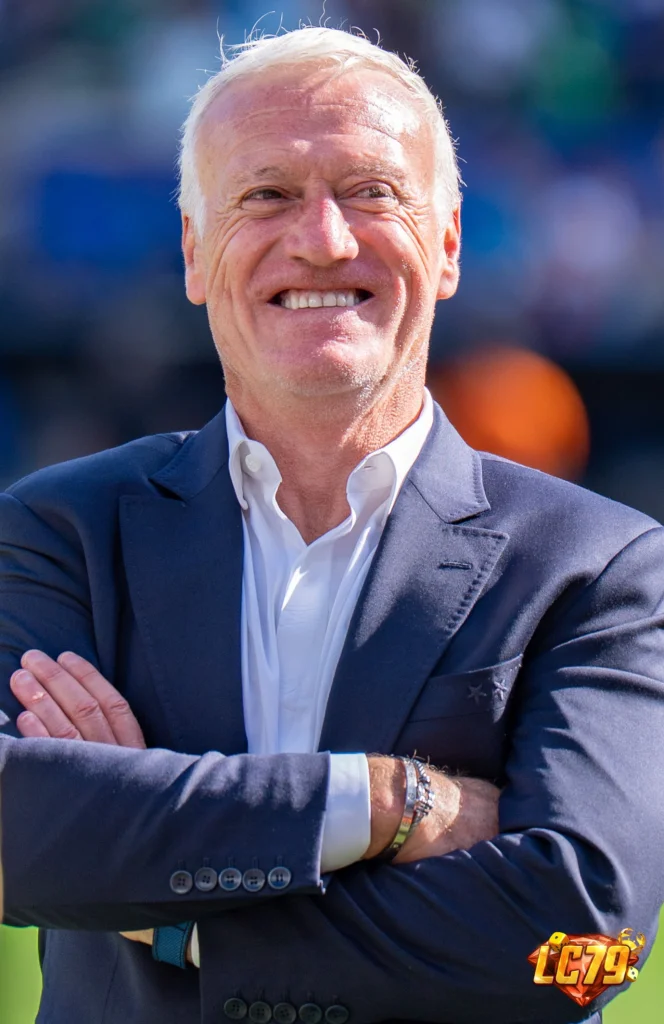 Didier Deschamps trong màu áo tuyển Pháp