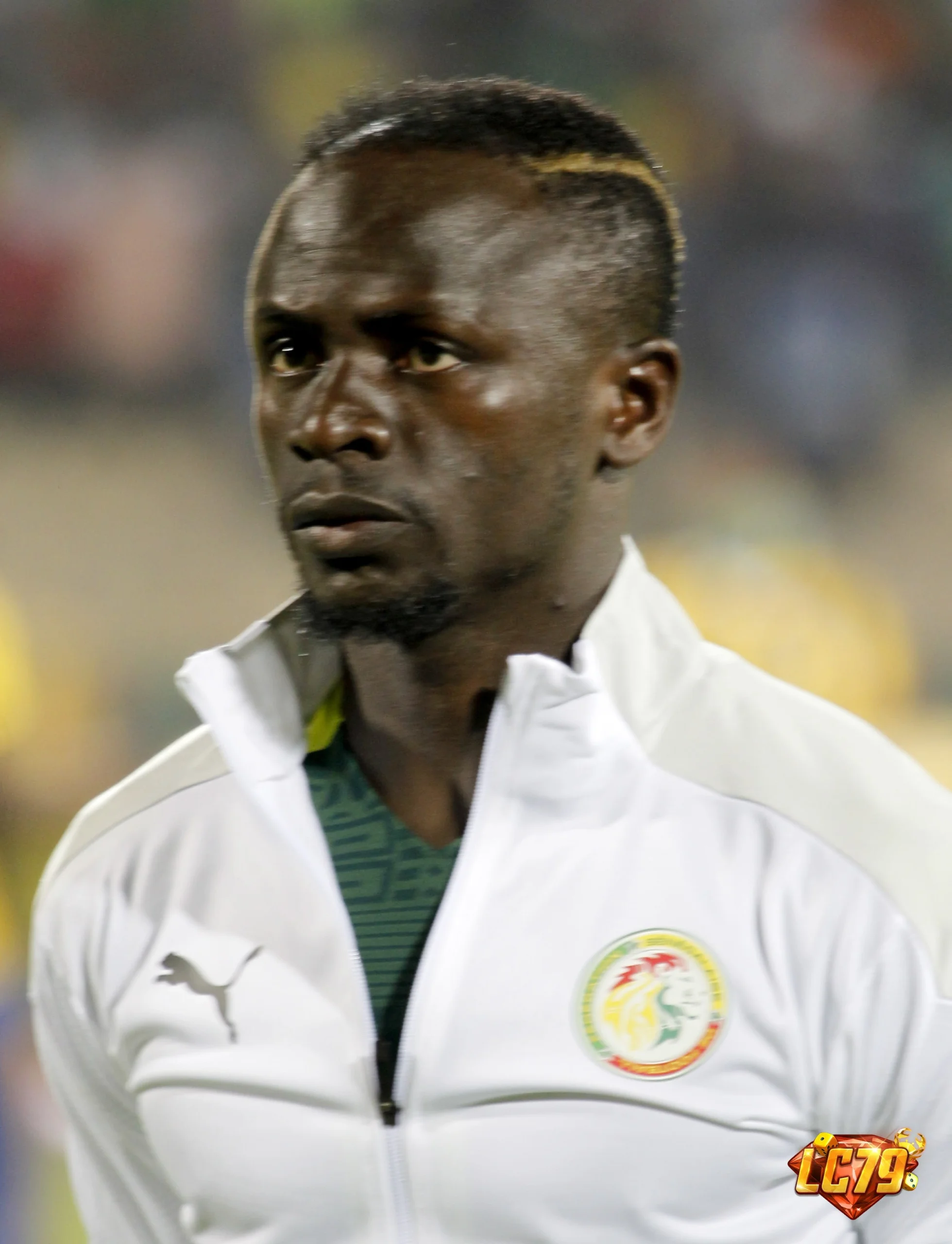 Sadio Mané trong màu áo Senegal