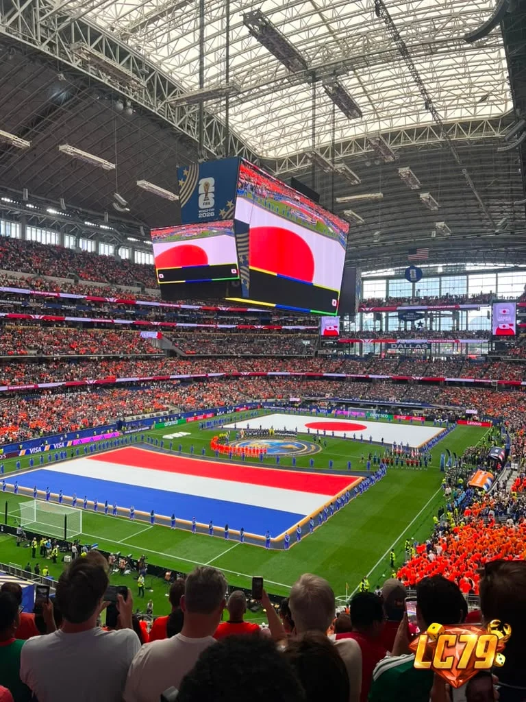 AT&T Stadium tại World Cup 2026, ảnh Wikimedia Commons đã đóng watermark LC79
