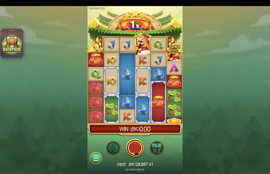 Ảnh bảng biểu tượng & tính năng game cách chơi caishen coming lc79 (slot) chơi tại LC79
