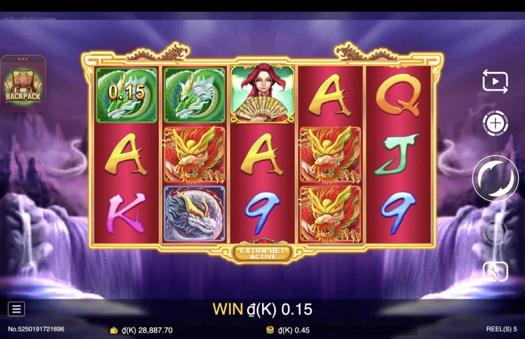 Ảnh giao diện chính game Dragons World (slot JDB) chơi tại LC79