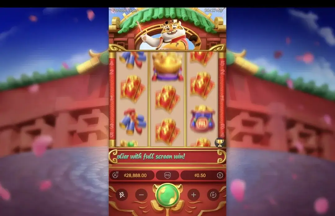 Ảnh giao diện chính game Fortune Tiger (slot LUCKY365) chơi tại LC79