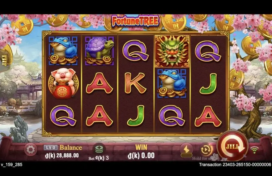 Ảnh màn hình gameplay game Fortune Tree (slot ACEWIN) chơi tại LC79