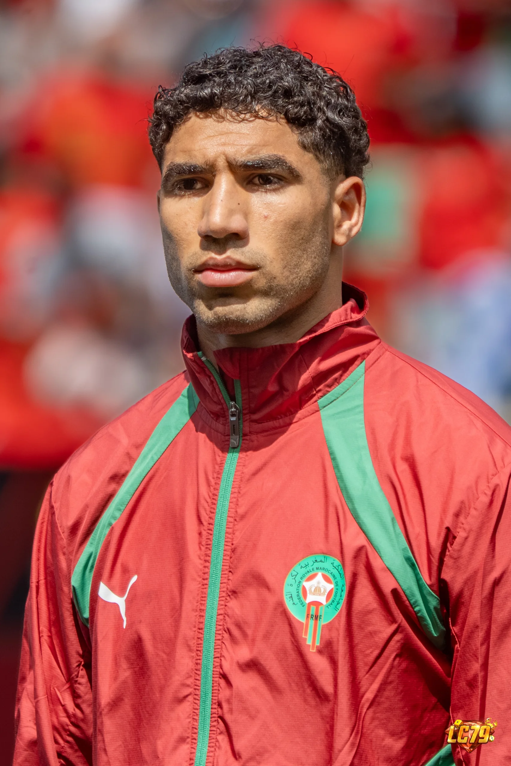 Achraf Hakimi trong màu áo Morocco trước trận France vs Morocco