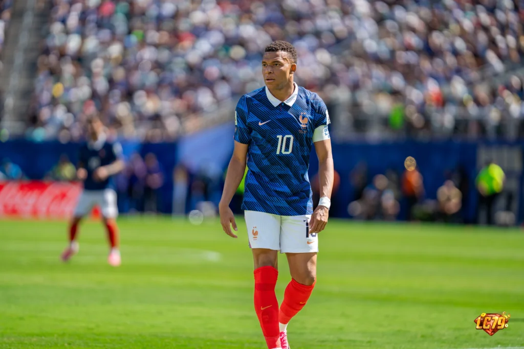 Kylian Mbappe trong màu áo đội tuyển Pháp tại World Cup 2026