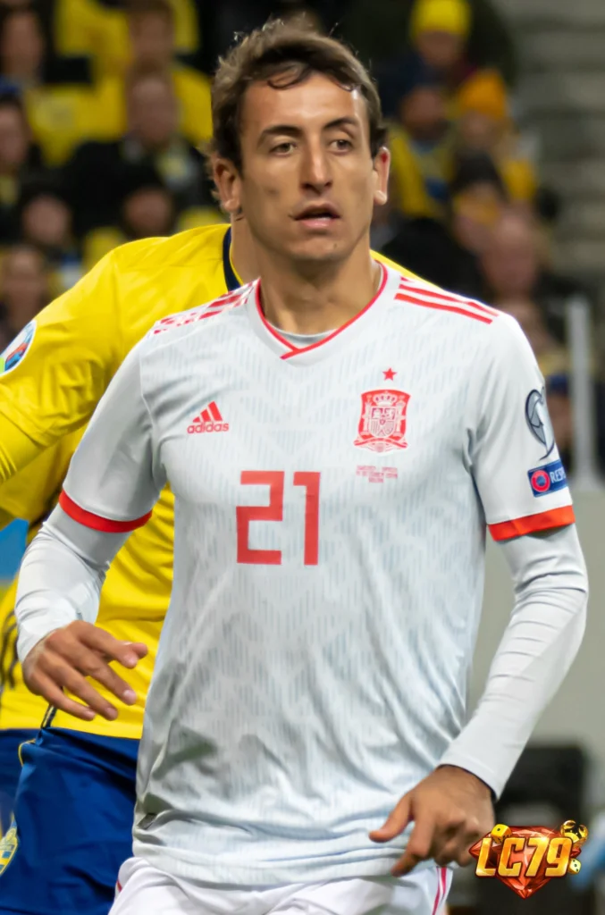 Mikel Oyarzabal trong màu áo Tây Ban Nha