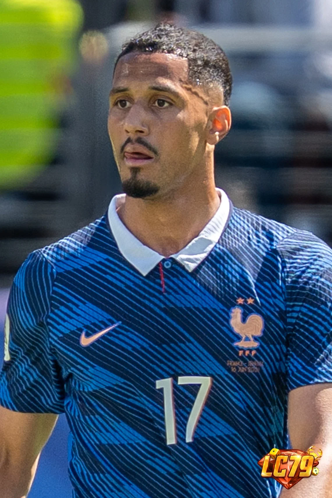 William Saliba trong màu áo tuyển Pháp tại World Cup 2026