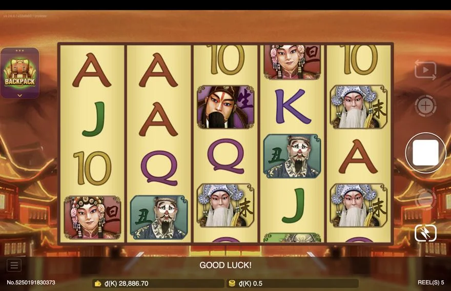 Ảnh bảng biểu tượng & tính năng game Winning Mask (slot JDB) chơi tại LC79