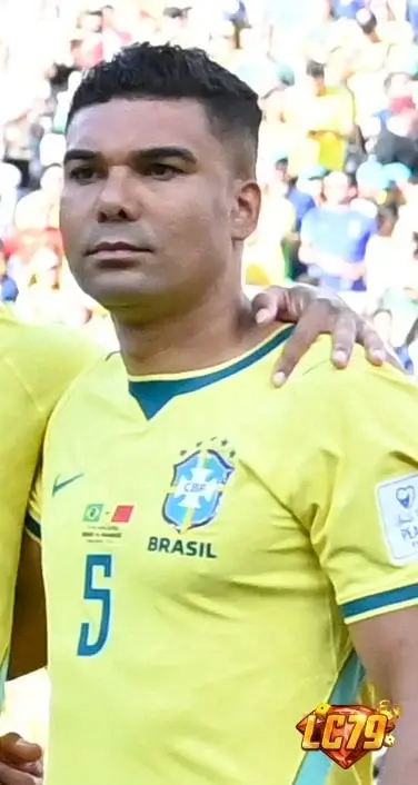 Casemiro trong màu áo Brazil tại World Cup 2026