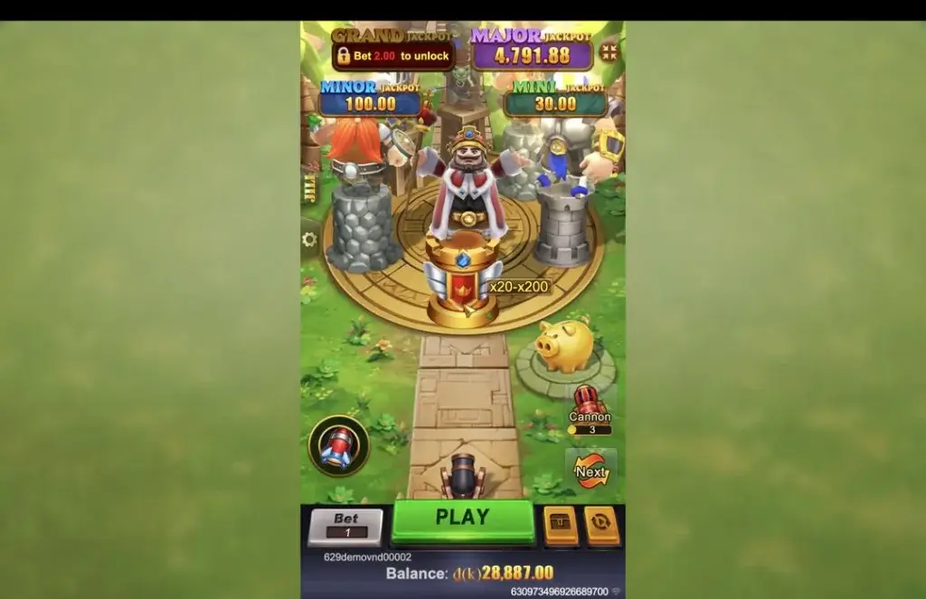 Ảnh giao diện chính game Crazy Hunter (slot JILI) chơi tại LC79