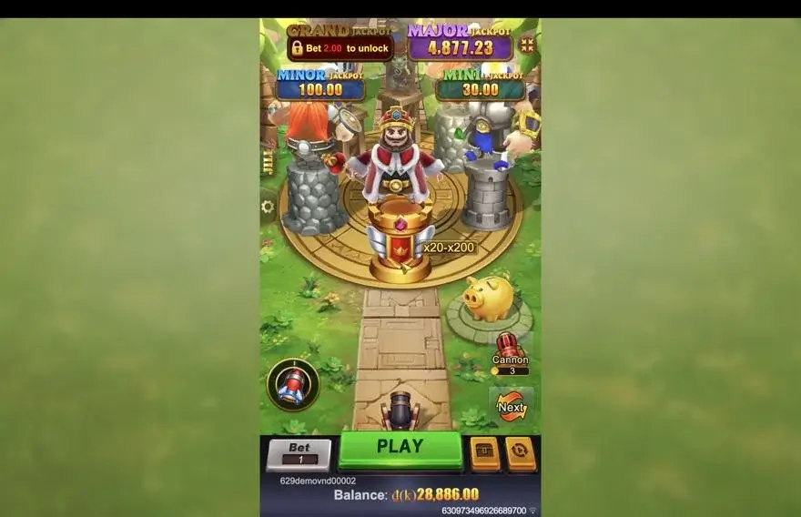 Ảnh màn hình gameplay game Crazy Hunter (slot JILI) chơi tại LC79