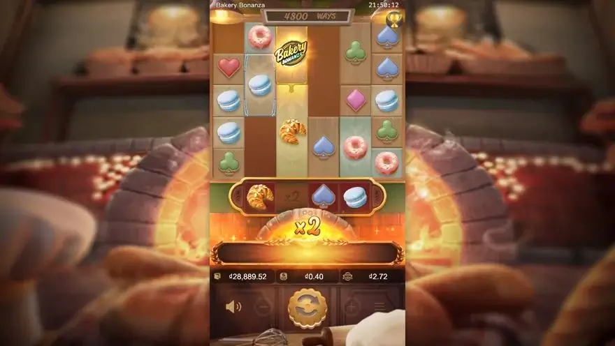 Ảnh màn hình gameplay game Bakery Bonanza (slot PG) chơi tại LC79