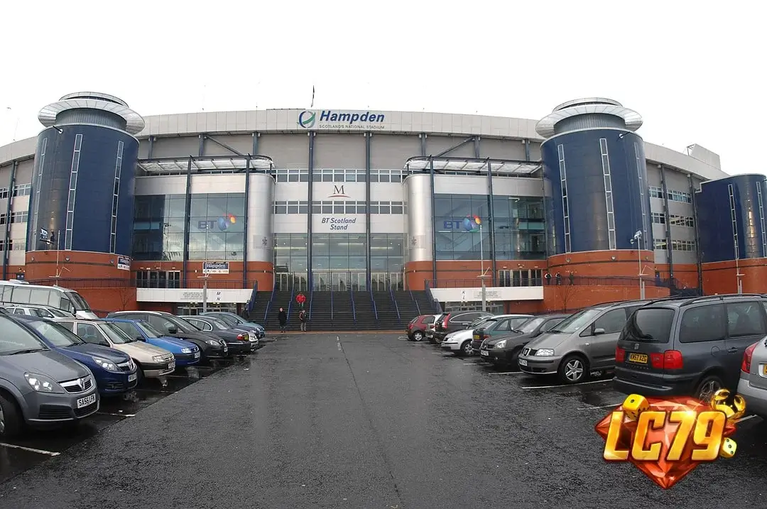 Hampden Park trước trận Scotland vs Thụy Sĩ tại UEFA Nations League 2026
