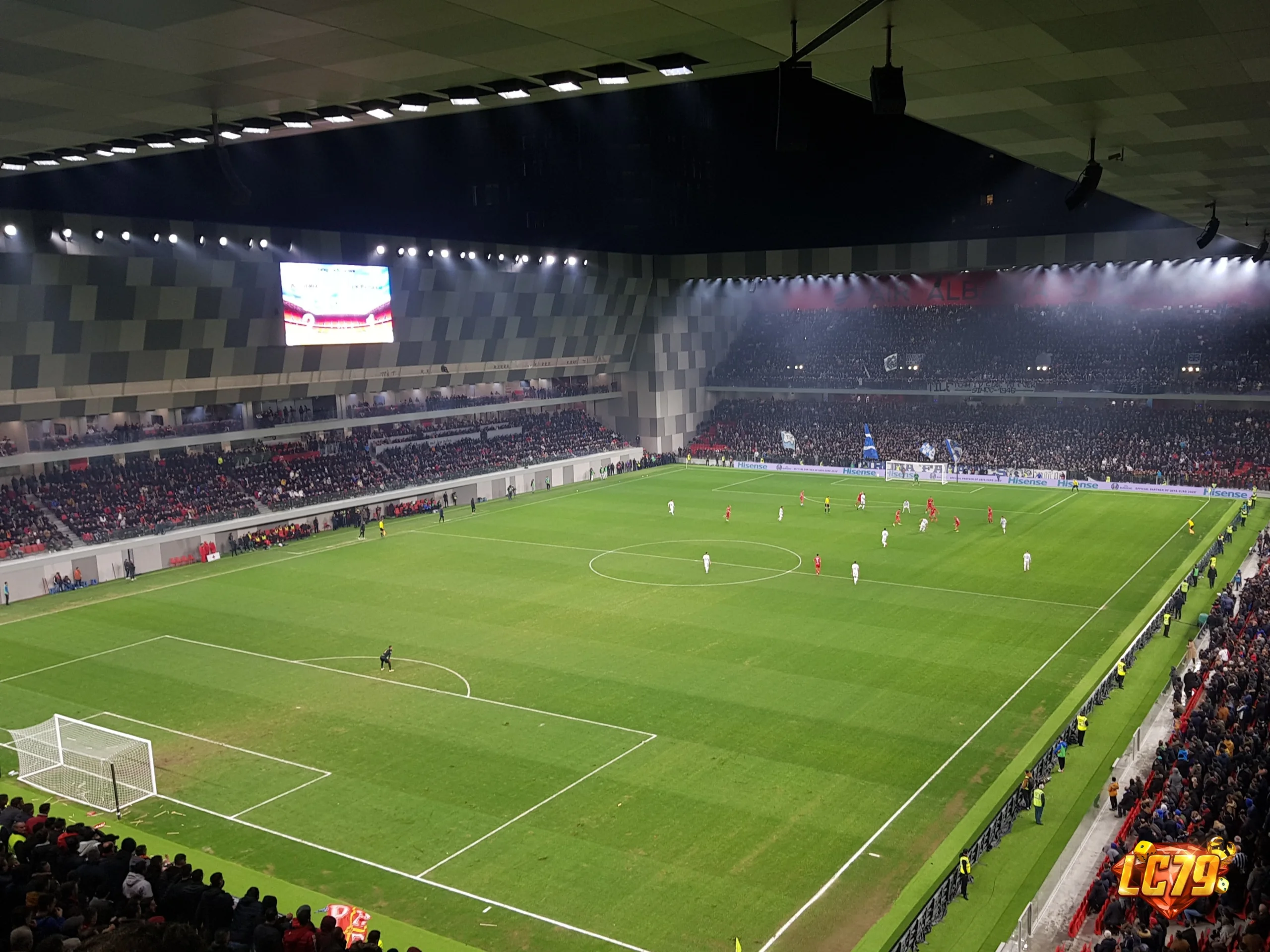 Arena Kombetare Tirana trong bài Albania 2-1 San Marino Nations League