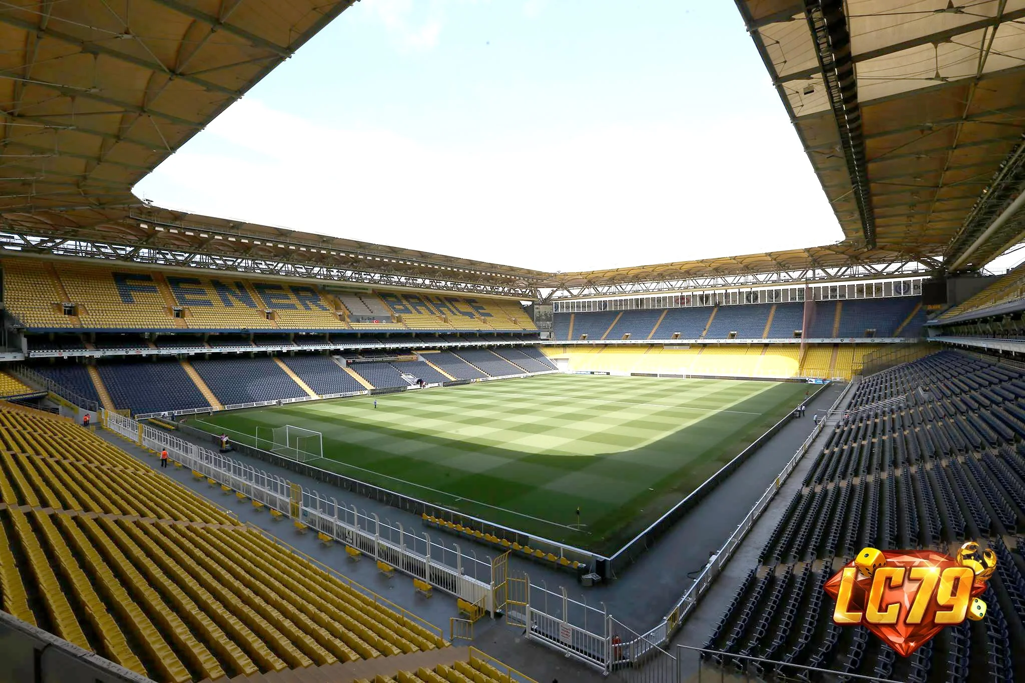 Sân Şükrü Saracoğlu trước trận Fenerbahce vs Slavia Praha 20/10