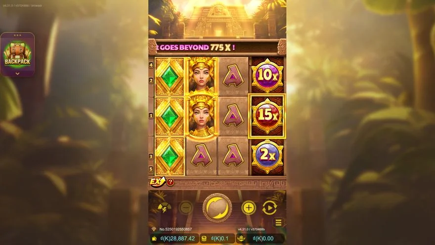 Ảnh màn hình gameplay game Fortune Jewel (slot JDB) chơi tại LC79