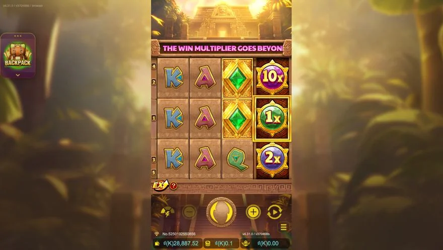 Ảnh bảng biểu tượng & tính năng game Fortune Jewel (slot JDB) chơi tại LC79