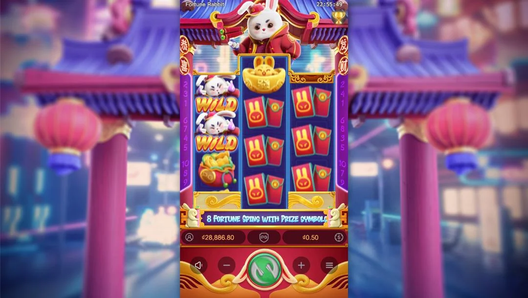 Ảnh giao diện chính game Fortune Rabbit (slot ACEWIN) chơi tại LC79