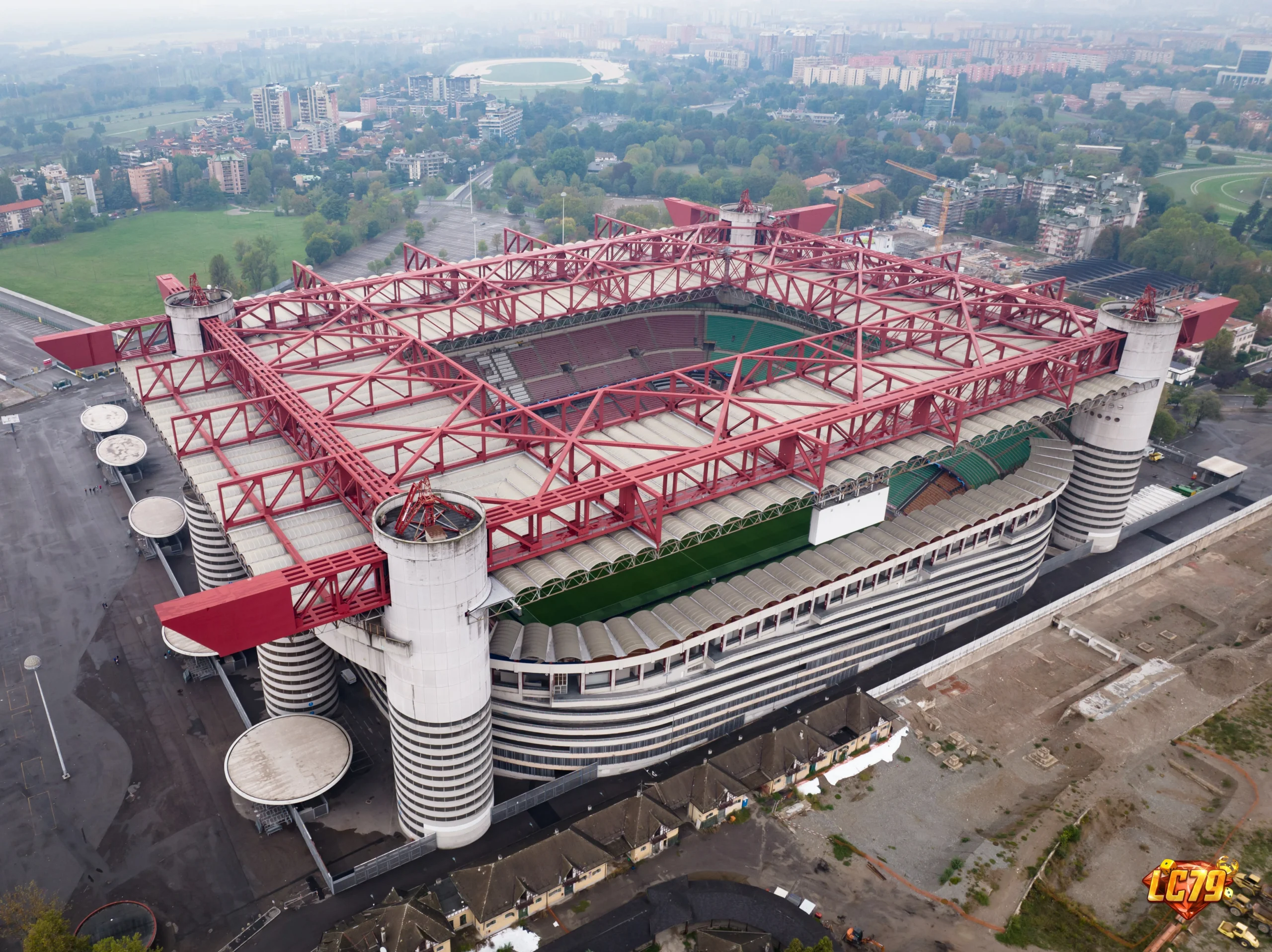San Siro trước trận Inter vs Stuttgart ngày 25/11, ảnh đã đóng watermark LC79