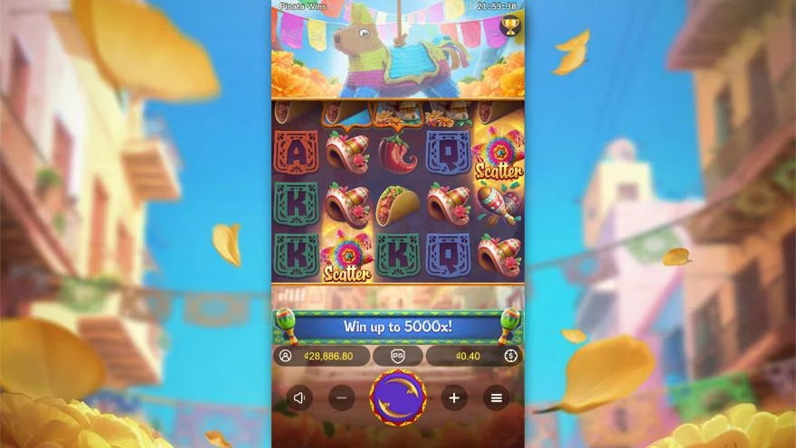 Ảnh màn hình gameplay game Pinata Wins (slot PG) chơi tại LC79