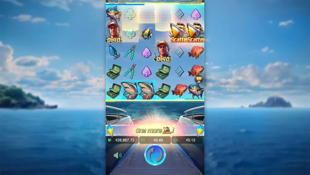 Ảnh giao diện chính game Shark Bounty (slot PG) chơi tại LC79